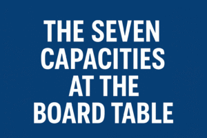 Seven Strategic Capacities