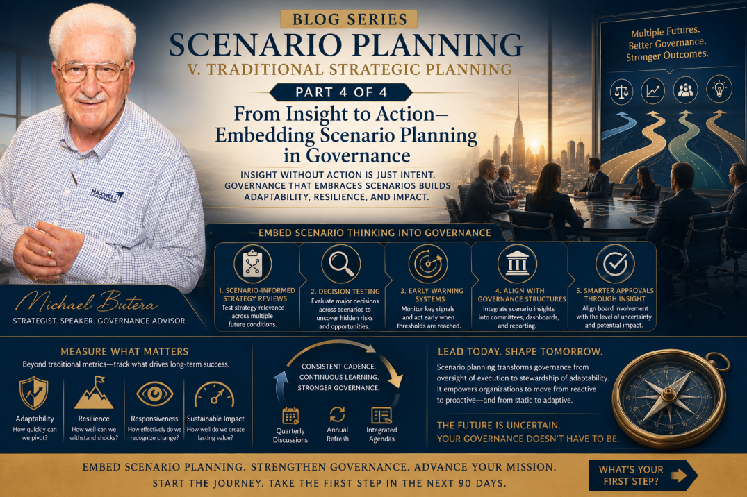Scenario Planning in Governance: From Insight to Action